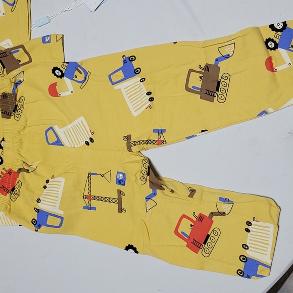 BOYS CONSTRUCTION PAJAMAS SET - Picture 3 of 4